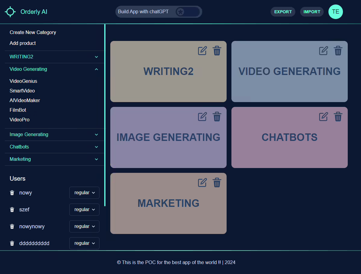 Application screenshot